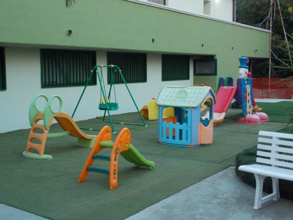 la zona dei giochi piccola