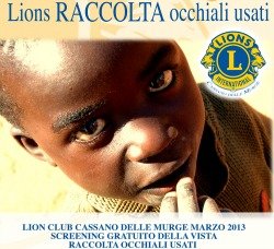 manifesto lions occhiali piccolo