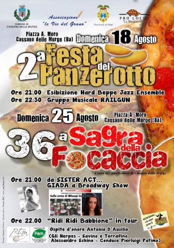 manifesto panzerotto e focaccia 2013