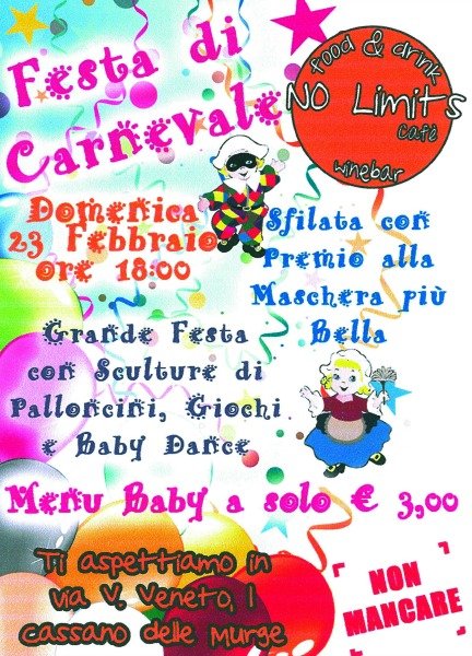 nolimit caffe carnevale grande