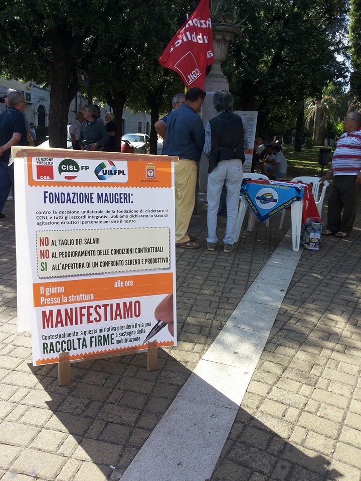 raccolta firme maugeri