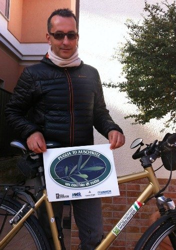 Alessandro Caponio e bici