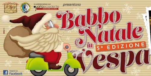 Babbo Natale in Vespa 2015