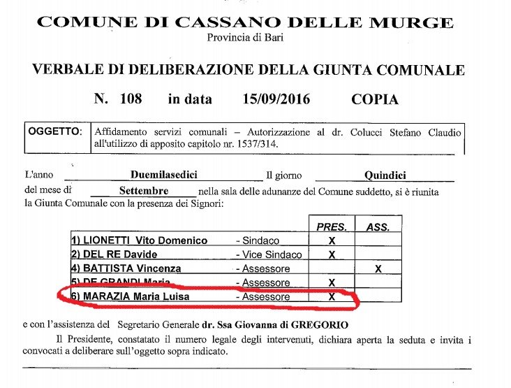 Immagine delibera