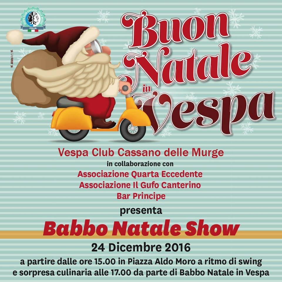 Natale in Vespa